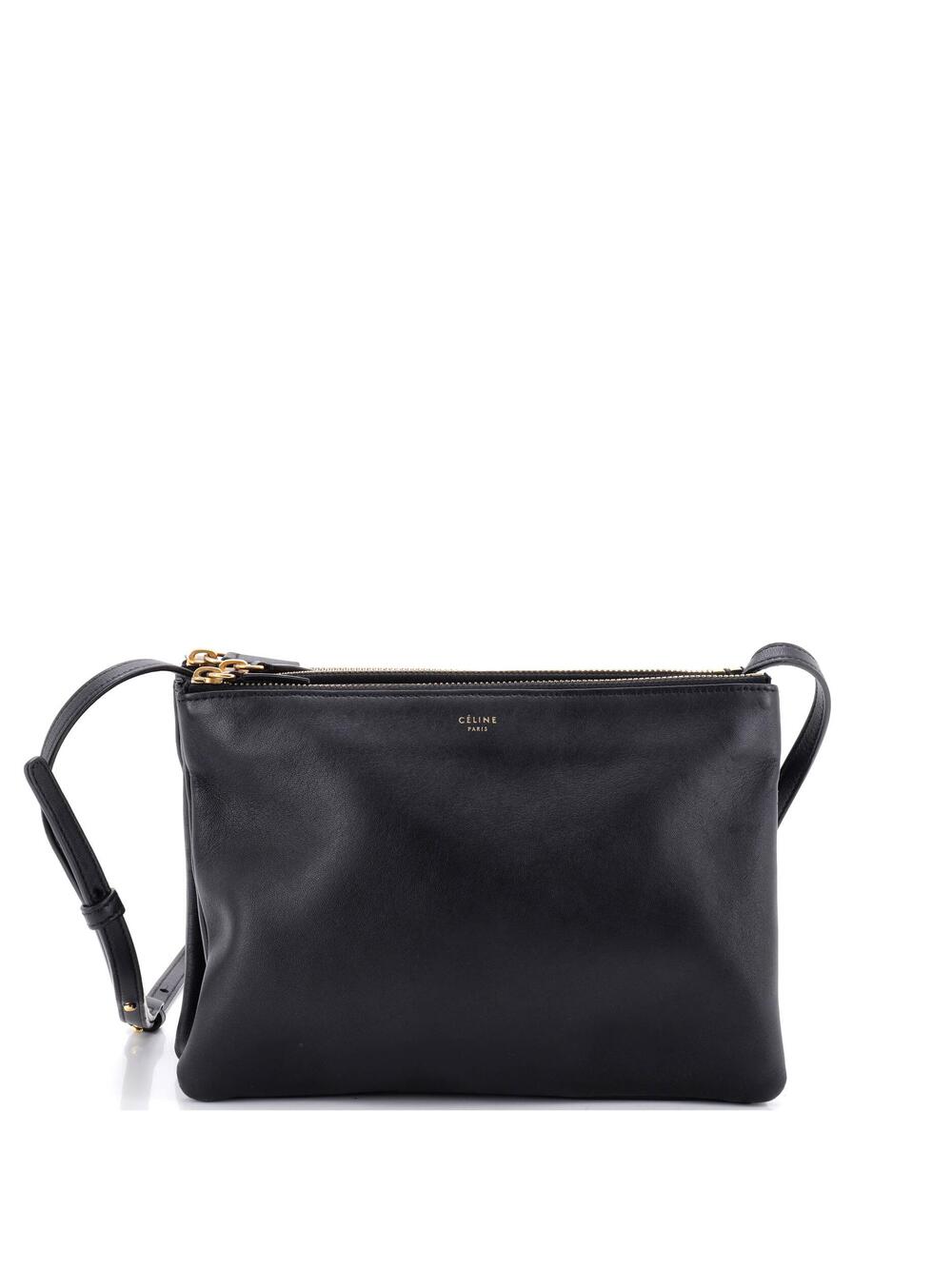 Celine Trio Crossbody Bag Leather Large #348008C81B
